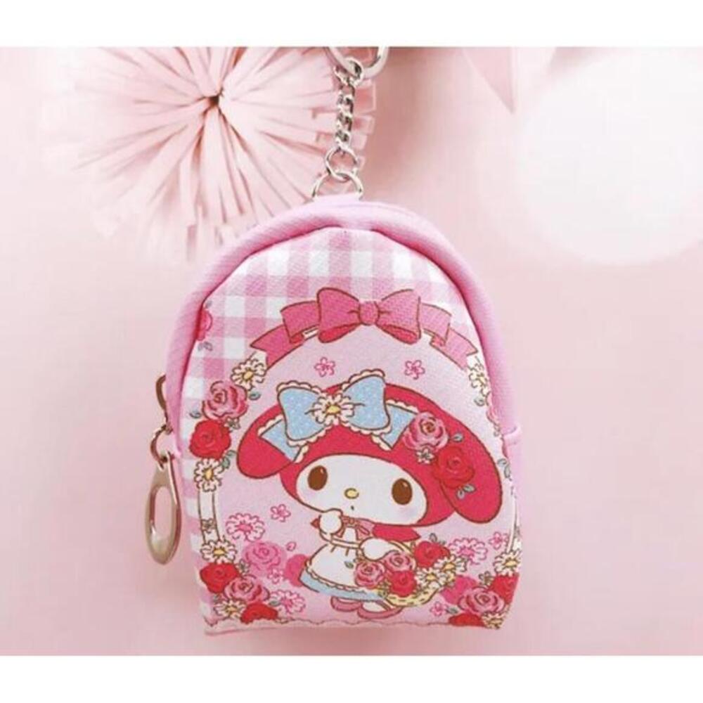 My Melody Keychain - Mini Pouch Coin Purse Kawaii Lolita Style, Cute Gift